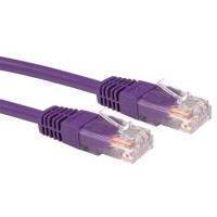 Violet Cat5e Network Cable 1m