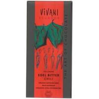 Vivani Organic Superior Dark Chilli Chocolate (100g x 10)