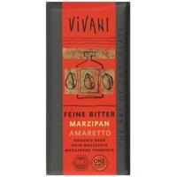 Vivani Dark Marzipan Amaretto (Contains Alcohol) (100g x 10)