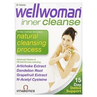 Vitabiotics Wellwoman Inner Cleanse 30 Tablets