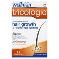 Vitabiotics Wellman Tricologic Bio Active Tablets x 60