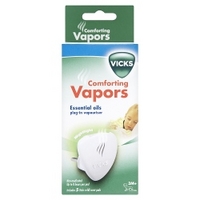 vicks comforting vapors essential oils plug in vapouriser