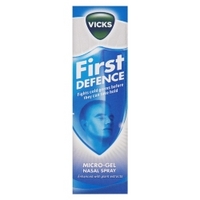 vicks first defence micro gel nasal spray 15ml