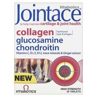Vitabiotics Jointace Collagen, Glucosamine, and Chondroitin 30 Tablets
