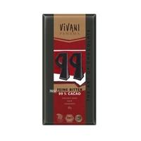 Vivani Dark 99% Panama Cocoa 80 g (10 x 80g)