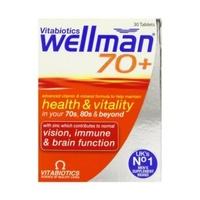 Vitabiotics Wellman 70+ Tablets (30s)