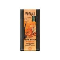 vivani organic dark orange chocolate 100g x 10