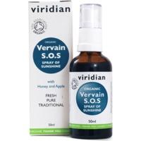 Viridian Organic Vervain SOS Spray of Sunshine 50ml