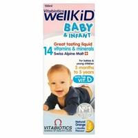 Vitabiotics Wellkid Baby and Infant Vitamins (150ml) - Pack of 2