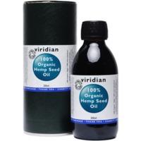 viridian 100 organic hemp seed oil 200ml