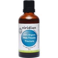 Viridian 100% Organic Milk Thistle Tincture 50ml