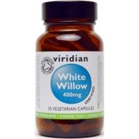 Viridian White Willow 400mg Veg Caps 30 Caps