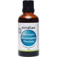 viridian 100 organic elacampane tincture 50ml