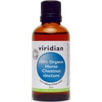 viridian 100 organic horse chestnut tincture 50ml