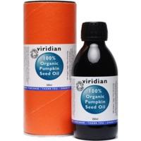 viridian 100 organic pumpkin seed oil 200ml