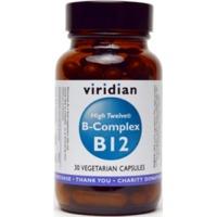 Viridian High Twelve Vitamin B12 with B-Complex Veg Caps 90 Caps
