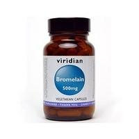 Viridian Bromelain - Digestive Enzyme - 30 x 500mg Vegicaps