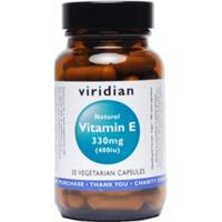 viridian natural vitamin e 400iu 30 caps