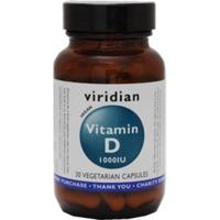 Viridian Vitamin D2 1000iu Caps 90 Caps