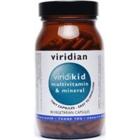 Viridian Virikid Multivitamin &amp; Mineral Mini Veg Caps 90 Caps