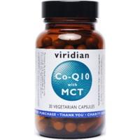 Viridian Co-enzyme Q10 30mg with MCT Veg Caps 60 Caps