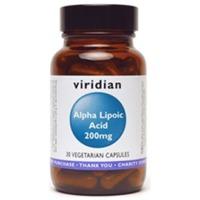 viridian alpha lipoic acid 200mg caps 90 caps