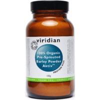 Viridian 100% Organic Pre-Sprouted Barley Powder Aktiv 100g