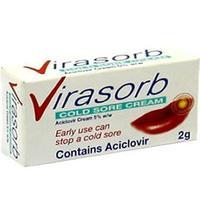 Virasorb Cold Sore Cream 2g