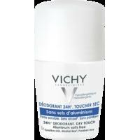 Vichy 24hr Deodorant Roll On - Dry Touch - Aluminium Free 50ml