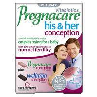 Vitabiotics Pregnacare His & Her Conception - 60 tablets