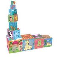 Vilac Vilac2481 Animals Cardboard Nesting Cubes