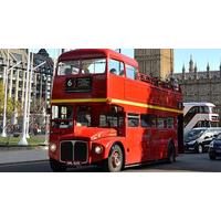 vintage london bus tour thames cruise and fish and chips for two