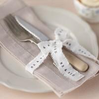 Vintage Affair Mr and Mrs Ribbon