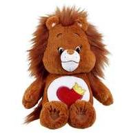 Vivid Imaginations Care Bears Cousins Brave Heart Lion Plush Toy with DVD