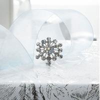 Vintage Snowflake Brooch