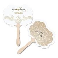 Vintage Lace Personalised Hand Fan