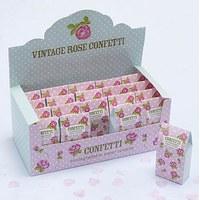 Vintage Rose Tissue Paper Confetti