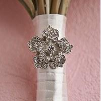 Vintage Style Branwen Diamante Brooch