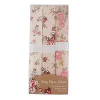 vintage rose paper chain 150 pack assorted