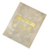 Vintage Affair Confetti Envelope - Gold