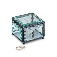 Vintage Inspired Glass Jewellery Box