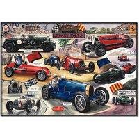Vintage Racing Cars Jigsaw Puzzle