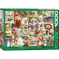 Vintage Christmas Cards 1000 Piece Jigsaw Puzzle