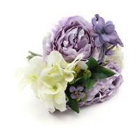 vintage lilac and cream floral bundle 24 cm