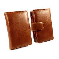 vintage genuine leather wallet case cover for fiio x5 iii 3rd gen brow ...