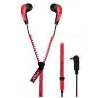 Vibe Slick Zip Cable In Ear Headphone V3 (Red)
