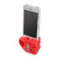 Vibe Slick-Rok Passive Amplifier Dock for iPhone 4/4S (Red)