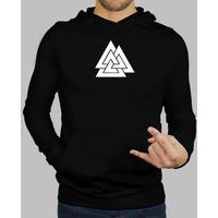 viking metal sweatshirt, black