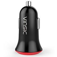 Vinsic C5 High Speed Car Charger with Type C for Apple Mac (12 inch 2015) Google Chrome Book Pixel (2015) Other Smart Devices