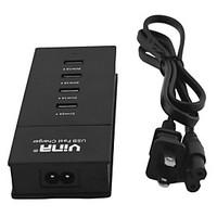 Vina Safety Smart 5A High Speed 4-Port USB Fast Charger With Power Adapter US/EU Plug